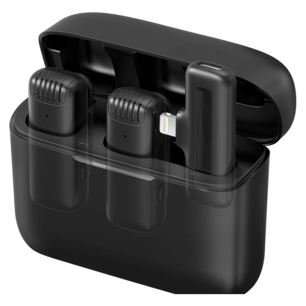 K13 Wireless Lavalier Microphone | Dual Microphone | For iPhone