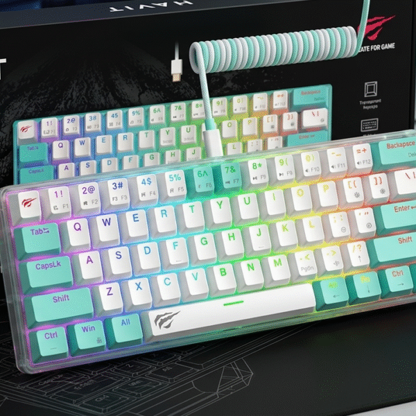 HAVIT KB903L 61-Key RGB Mechanical Gaming Keyboard