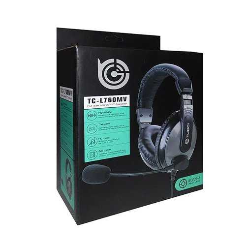 TUCCI TC-L750MV Full Size Stereo PC Gaming Headset with Mic (6 Months Warranty)